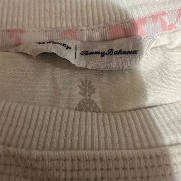 Tommy Bahama Tobago Bay Disney Cream Sweatshirt Size XXS - Picture 3 of 5